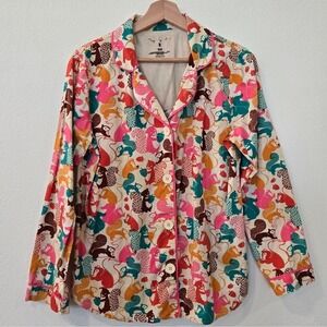 Taylor Swift squirrel pajama top size medium